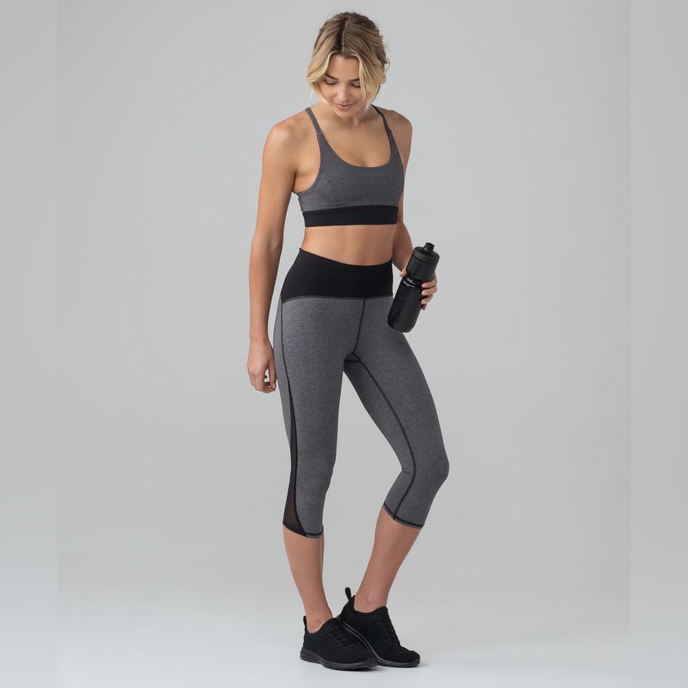 Lululemon Train Times Cropped Leggings (17")
